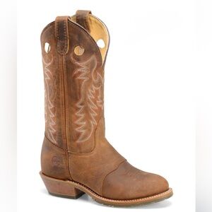 DOUBLE-H WOMEN'S BUCKAROO 12" WESTERN LEATHER BOOTS Size 8.5